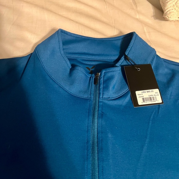 New Men’s Long Sleeve Golf Shirt - Picture 3 of 4